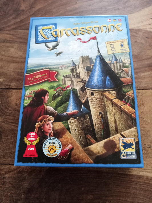 Carcassonne Board Game Rio Grande Games 2000