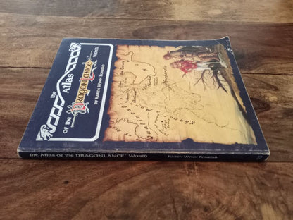 Dragonlance The Atlas of the Dragonlance World AD&D TSR 1987