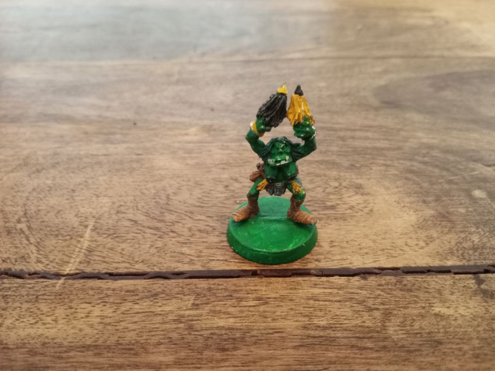 Blood Bowl Orc Cheerleader 2nd Edition Citadel Games Workshop 1988