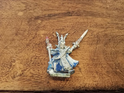 Warhammer Fantasy High Elves Teclis Loremaster Metal Games Workshop