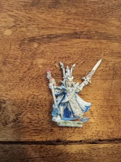 Warhammer Fantasy High Elves Teclis Loremaster Metal Games Workshop