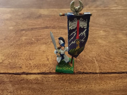 Warhammer Fantasy High Elves Standard Bearer Metal Games Workshop