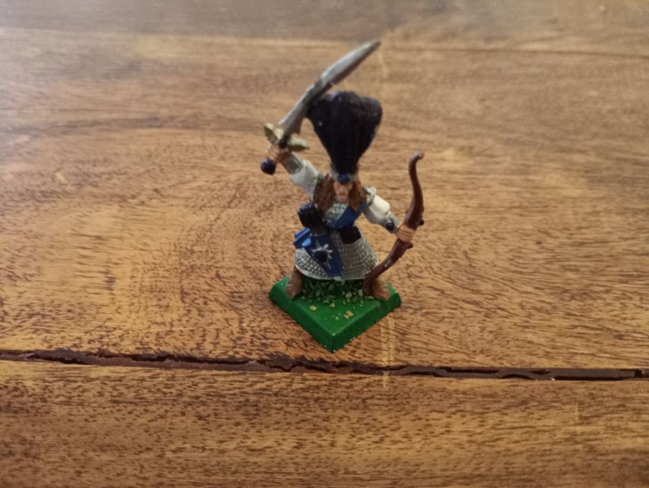 Warhammer Fantasy High Elves Archer Captain Metal Games Workshop