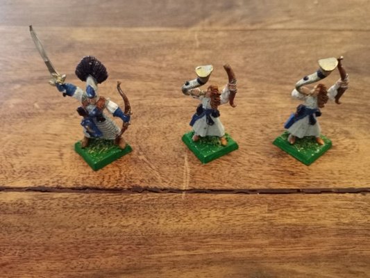 Warhammer Fantasy High Elves Archer And Musician Metal Games Workshop