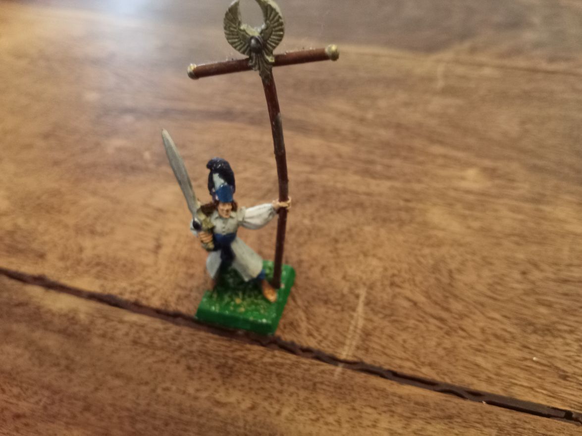 Warhammer Fantasy High Elves Standard Bearer Metal Games Workshop