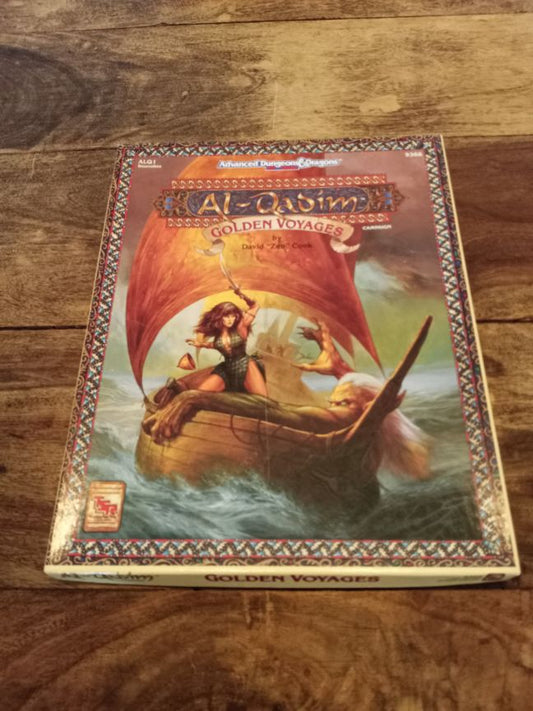 Al Qadim Golden Voyages Box Set AD&D 9366 TSR 1992