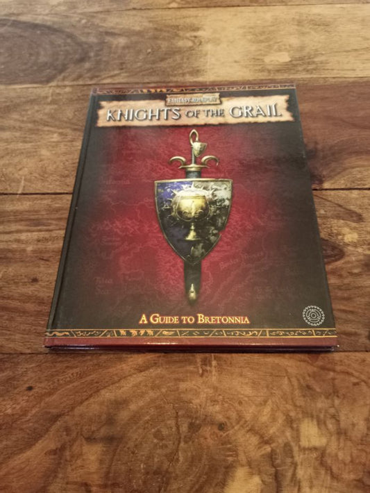 Warhammer Fantasy Roleplay Knights Of The Grail WFRP 2nd Edition Hardback