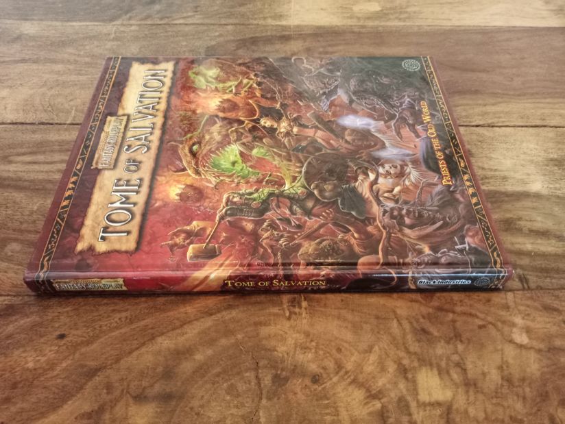 Warhammer Fantasy Roleplay Tome Of Salvation WFRP 2nd Edition Hardcover