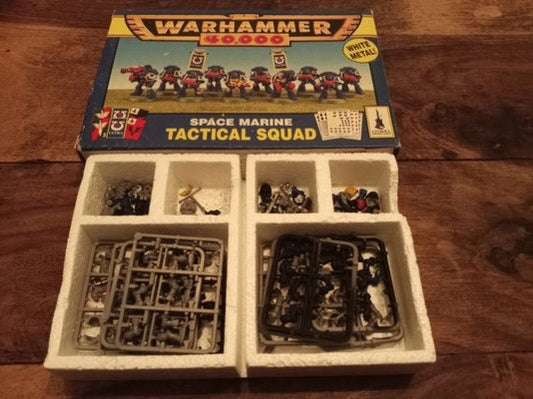 Warhammer 40k Space Marines Tactical Squad Box Bits/Sprue Games Workshop