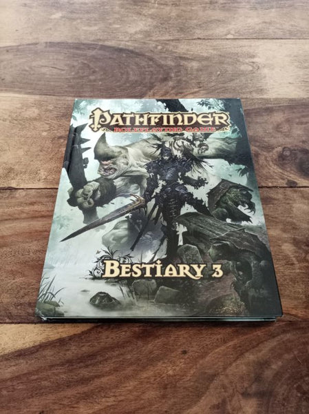 Pathfinder Bestiary 3 Hardcover Paizo Publishing 2011