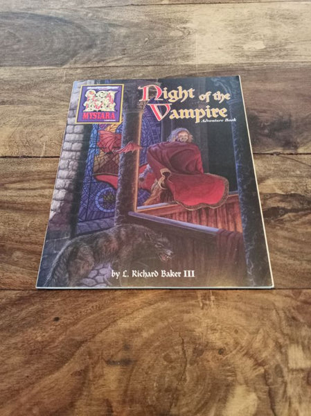 Mystara Night of the Vampire AD&D With Map TSR 1994