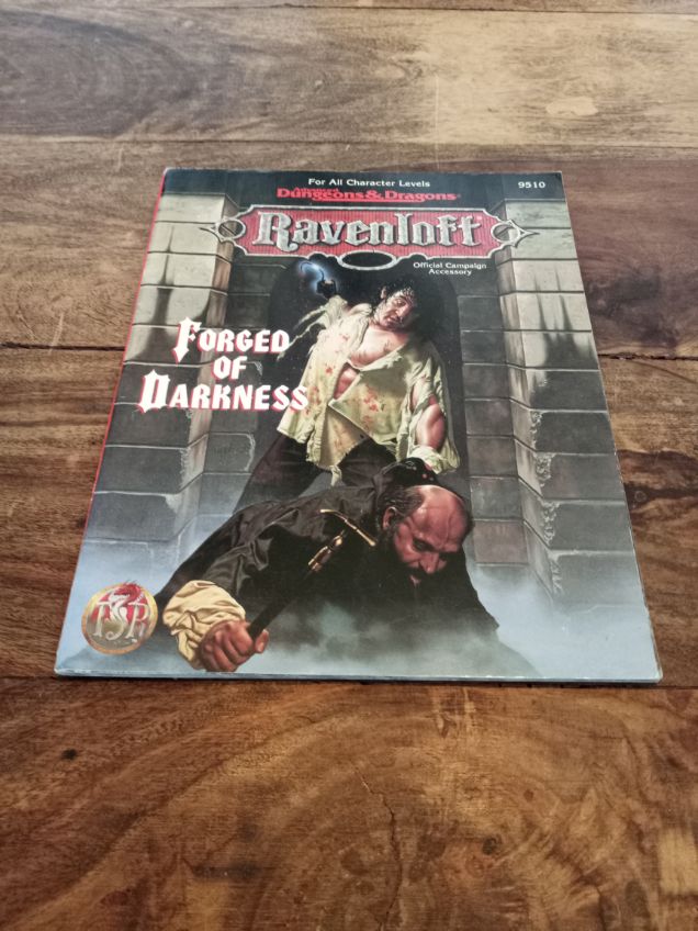 Ravenloft Forged of Darkness Dungeons and Dragons TSR #9510 AD&D 1996