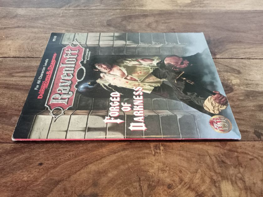 Ravenloft Forged of Darkness Dungeons and Dragons TSR #9510 AD&D 1996