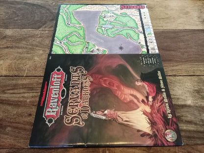 Ravenloft Servants of Darkness With Map Dungeons and Dragons TSR #9541 AD&D 1998