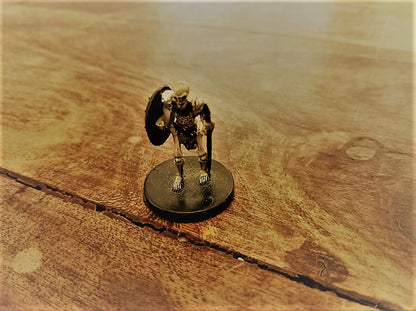 Dungeons & Dragons Miniatures Skeleton with Spear Painted