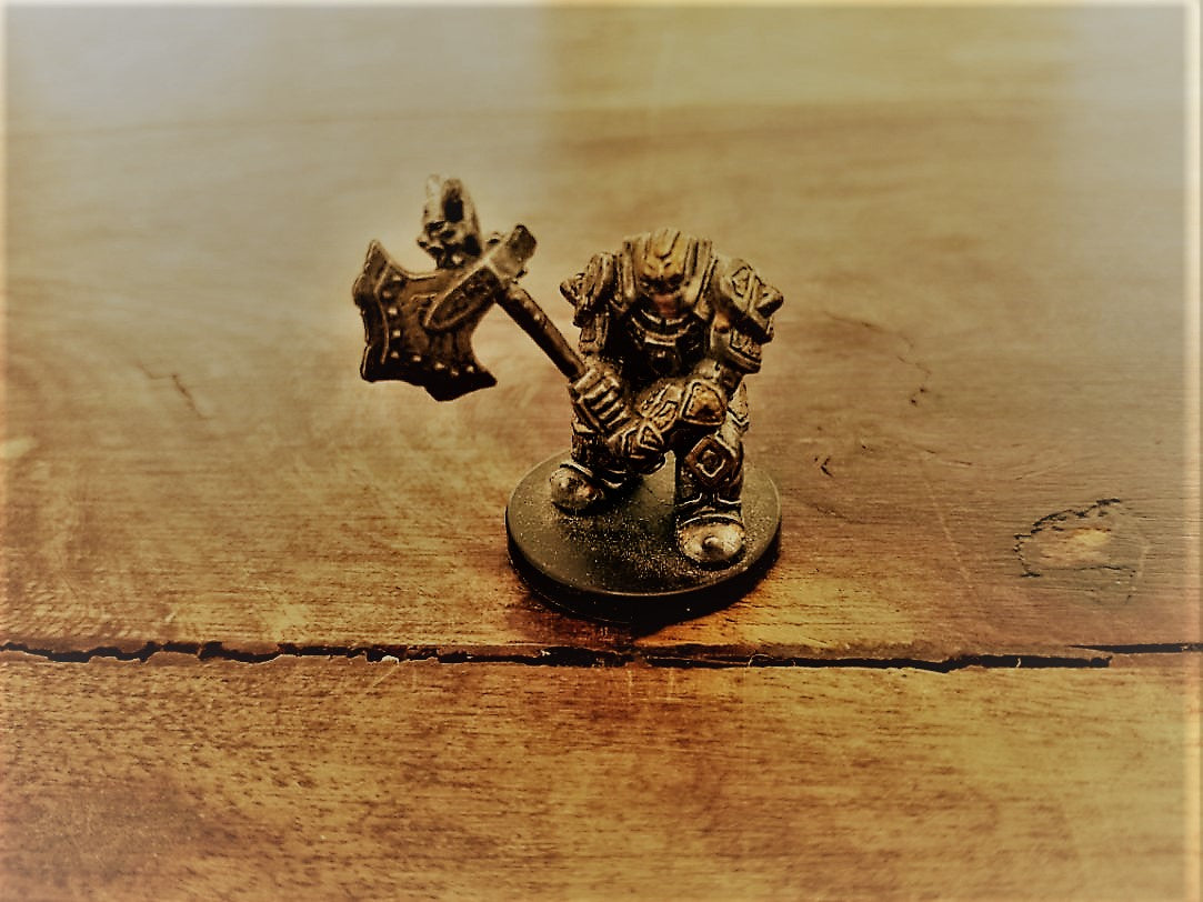 Dungeons & Dragons Miniatures Battle Plate Marshal