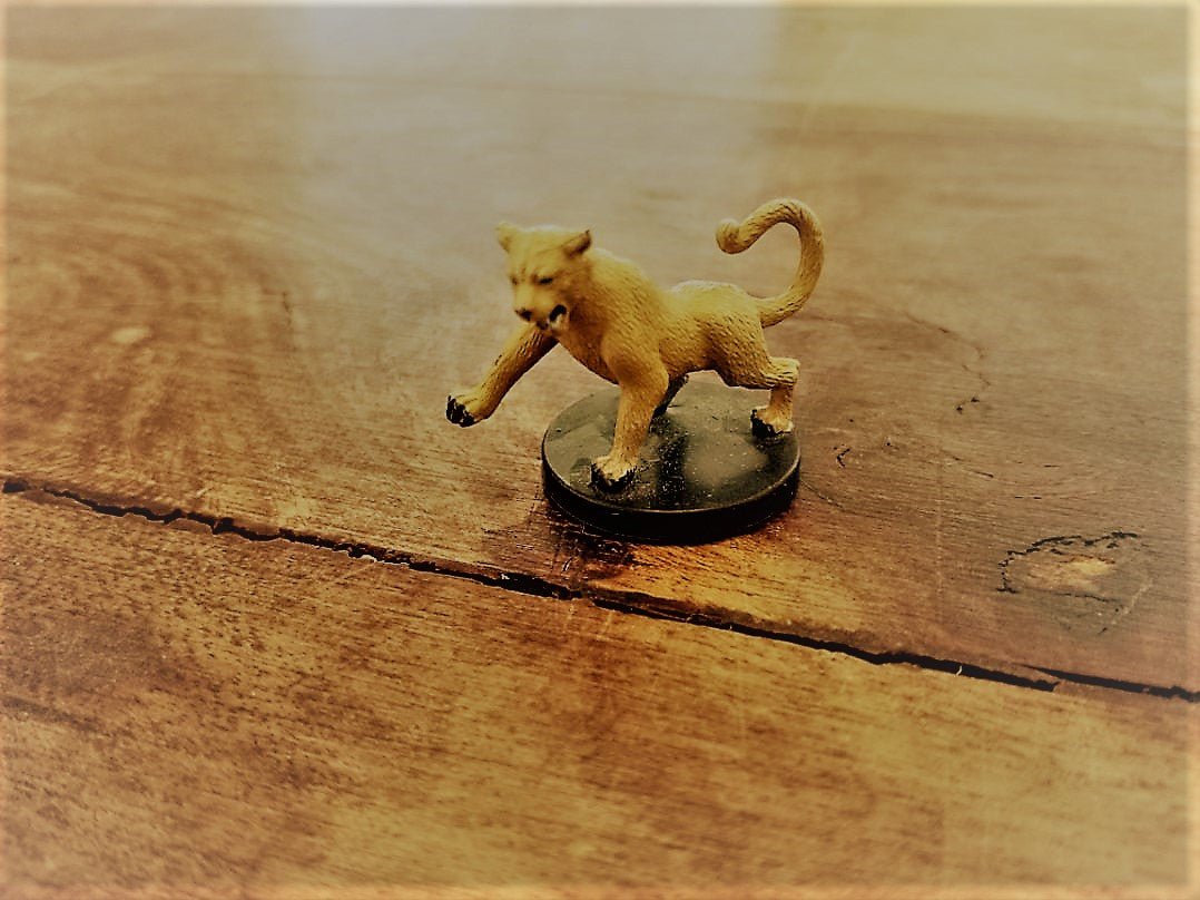 Dungeons & Dragons Miniatures Lion