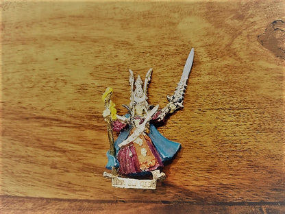 Warhammer Fantasy High Elves Teclis Loremaster Metal Games Workshop