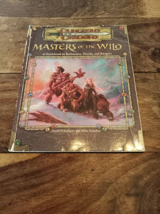 Dungeons & Dragons Masters of the Wild WOC88164 Wizards of the Coast 2002