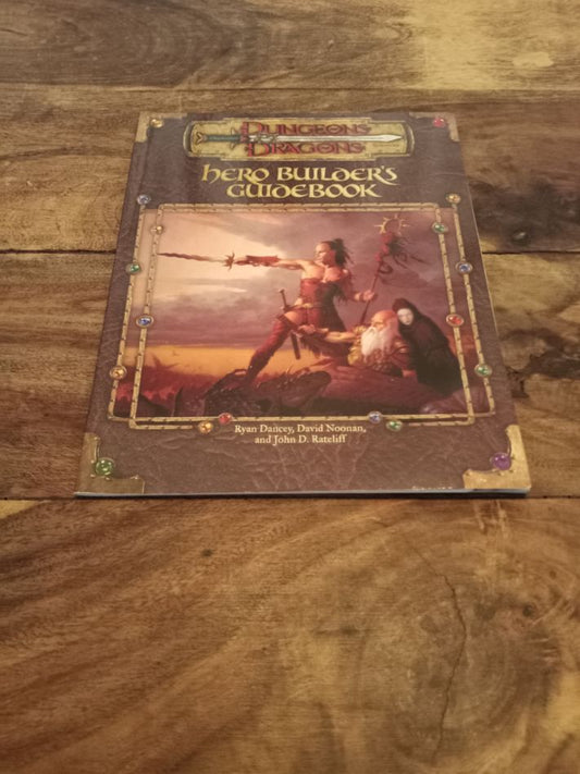 Dungeons & Dragons Hero Builder's Guidebook Wizards of the Coast 2000