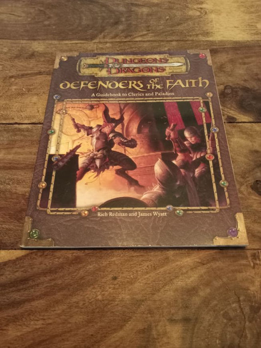 Dungeons & Dragons Defenders of Faith A Guidebook to Clerics and Paladins Wizards of the Coast
