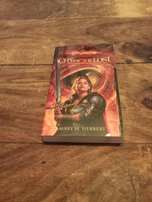 DragonLance City of the Lost The Linsha Trilogy #1 Wizards of the Coast 2003