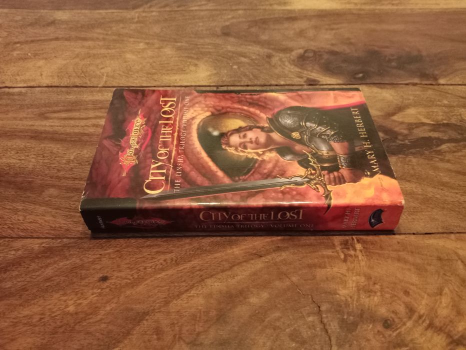 DragonLance City of the Lost The Linsha Trilogy #1 Wizards of the Coast 2003