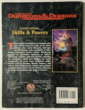 Player's Option Skills & Powers softcover AD&D TSR
